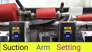 Rieter X6 autoconer । suction arm setting। Spining machine। [upl. by Ennayar]