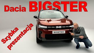 Dacia BIGSTER  krótko i na temat [upl. by Olen]