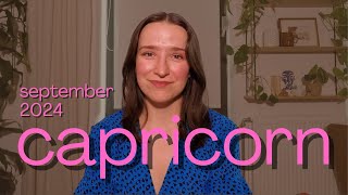 Capricorn SEPTEMBER 2024 horoscope [upl. by Baptiste960]