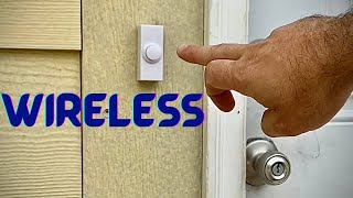 How to install utilitech battery powered doorbell [upl. by Maxy]