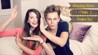 Advice with Caspar Lee  Zoella [upl. by Arlin]