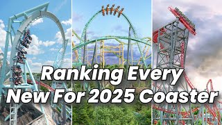 Ranking Every New for 2025 Roller Coaster in North America [upl. by Dianna]