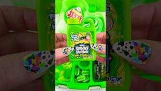 Packing School Lunch with Green CANDY Bento Box Satisfying Video ASMR asmr oddlysatisfying 🥒🐸 [upl. by Atiuqes]