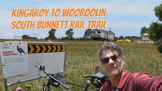 Kingaroy to Wooroolin South Bunnett Rail Trail [upl. by Maretz233]