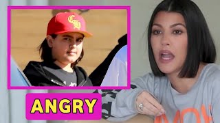 ANGRY🛑 Kourtney Kardashian ANGRY after Son Mason Disick Joins Instagram [upl. by Landis]