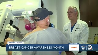 Reporter TA Walker gets mammogram for Breast Cancer Awareness month [upl. by Arabeila]