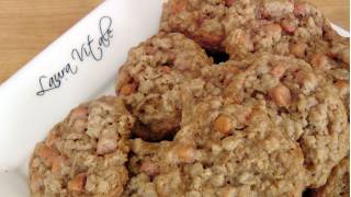 Oatmeal Scotchies  Oatmeal Butterscotch Cookies  Laura in the Kitchen Ep 193 [upl. by Enrev]