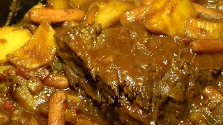 How To Make Pot Roast With Potatoes Classic Pot Roast Recipe [upl. by Rimhsak]