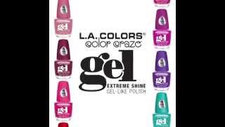 LA COLORS Color Craze Gel Nail Polish [upl. by Ivon]