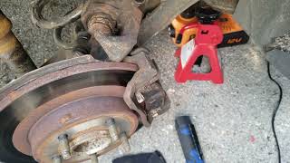 Buick LeSabre How To Retract Rear Brake Caliper Piston  2000 05 [upl. by Eeryn]