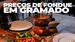 Quanto custa um Fondue em Gramado [upl. by Namara816]