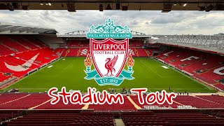 Liverpool Fc Anfield Stadium Tour 🏟️ [upl. by Chuipek]