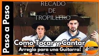 🇺🇾 quotRecado de Tropilleroquot Aprende esta Forma Única de Tocar este Éxito de Los Zorzales en Guitarra [upl. by Nylecsoj]