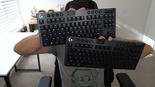 Logitech G915 vs 915x Tactile TKL  Direct Comparison  Worth it in 2024 [upl. by Meingoldas]