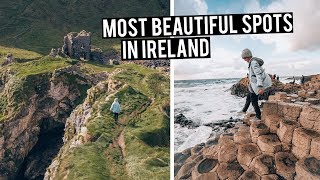 Most Beautiful Places in Ireland  Giants Causeway amp Dark Hedges [upl. by Aibat]