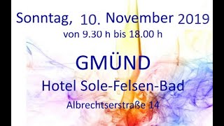 10er Tag fuers Ich  Gmünd  Hotel SoleFelsenBad  10112019 [upl. by Enitsirc]