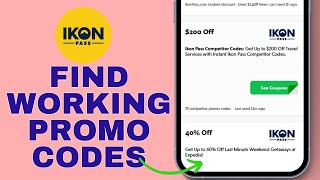 How to Find and Redeem 100 Ikon Pass Promo Code 2024 [upl. by Rosetta]