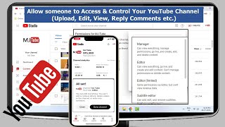 Allow Anyone to AccessControl Ur YouTube Channel on behalf of u Upload Edit View reply comment [upl. by Pratte]