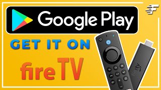 GOOGLE PLAY STORE ON FIRESTICK amp FIRE TV  EASY INSTALL  2023 UPDATE [upl. by Ymassej]