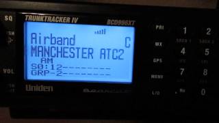 Uniden BCD996XT Analogue amp Digital Scanner  VHF UK Airband [upl. by Lolanthe]