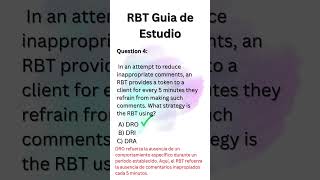 Practica para el examen de RBT [upl. by Edroi]