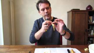 Wouter Verschuren on making blanks for historical bassoon [upl. by Elsworth]