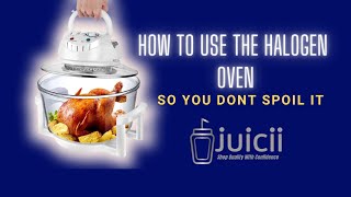 How to Use the Halogen Oven So you dont spoil it [upl. by Eded]