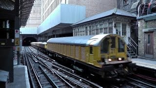 Two Non Passenger London Underground Trains [upl. by Andrus197]