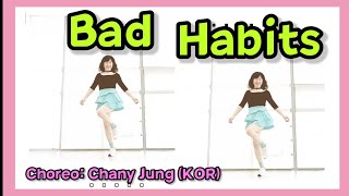 Bad Habits linedance 최신 쉬운중급 Choreo Chany Jung KOR Chany Linedance [upl. by Arehc]