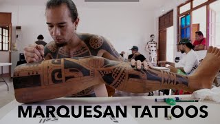 Lhistoire des tatouages ​​marquisiens  Heretu Tetaiotupa [upl. by Orman422]