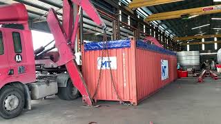 Container side loader [upl. by Baudin]