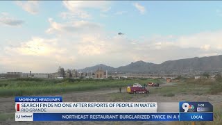 UPDATE No one found in water after ‘exhaustive’ search near Sunland Park [upl. by Airretal]