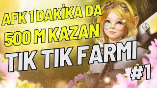 BDO AFK 1 DAKİKADA 500M PARA KAZANMAK TIK TIK FARMI 1 [upl. by Conall]