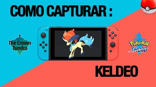 COMO CAPTURAR KELDEO  POKÉMON SWORD  DLC  THE CROWN TUNDRA [upl. by Alliscirp591]