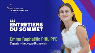 Les Entretiens de lOIF  Emma Raphaëlle PHILIPPE [upl. by Nuriel]