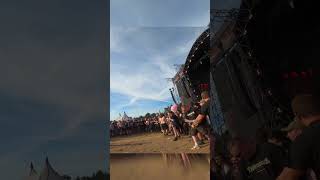 Whitechapel  Circle Pit POV Mosh Pit  Bloodstock Festival 2024  Live UK festival moshpit metal [upl. by Toomay]