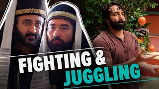 Fighting Pharisees amp Juggling Disciples Making of Season 5 [upl. by Whyte]