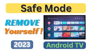 Android TV se Safe Mode RemoveExit Karna Sikhe [upl. by Camilo773]