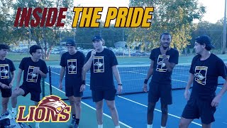 FHU Mens Tennis Micd Up  FHU Mens Soccer Crossbar Challenge  Inside the Pride [upl. by Aylward]