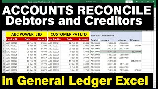 how to reconcile accounts payable and receivable with general ledger [upl. by Kliman]