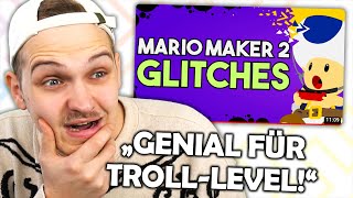 Diese Glitches ZERSTÖRTEN Super Mario Maker 2 Level [upl. by Hillegass885]