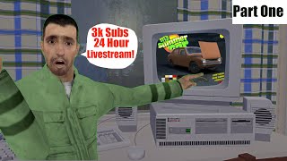 3k subs 24hr Stream Part One [upl. by Jaban]