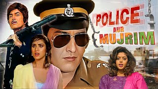 Raaj Kumar Vinod Khanna Action BLOCKBUSTER Full Movie 4K Police Aur Mujrim 1992  Meenakshi Nagma [upl. by Heller]