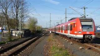 1 Stunde Zugverkehr Frankfurt Farbwerke Höchst [upl. by Ogdon]