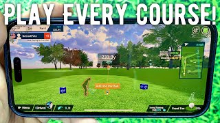 Play ANY Golf Course with Phigolf World Tour Simulator [upl. by Onitrof]