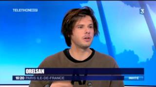 Orelsan au JT 19H de France 3 Paris pour quotComment cest loinquot [upl. by Eibur]