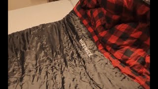 HiZYNICE big boy sleeping bag Tell me your thoughts on it [upl. by Levitt]