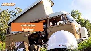 Satco Europe  Selfsat Snipe Mobil Camp [upl. by Miles]