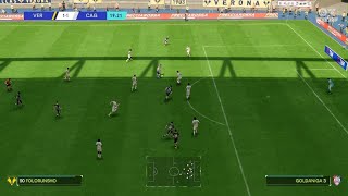 FC 24  Hellas Verona vs Cagliari  Serie A TIM  Gameplay PS5 [upl. by Helsa]