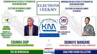 LE DÉBAT  Élections de renouvellement du bureau CEEKMN [upl. by Omixam]